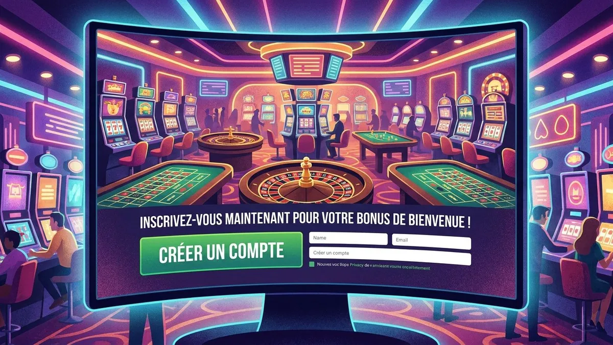 Inscription avec bonus